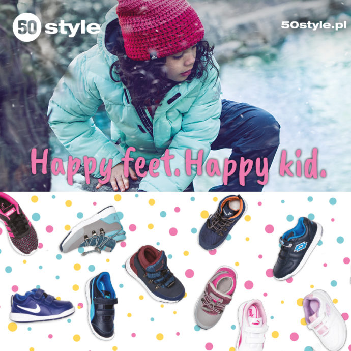 Happy feet. Happy kid! Zajrzyj do 50 style!
