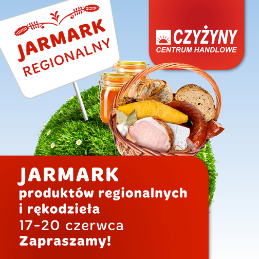 Jarmark Produktów Regionalnych i Rękodzieła 17-20 Czerwca