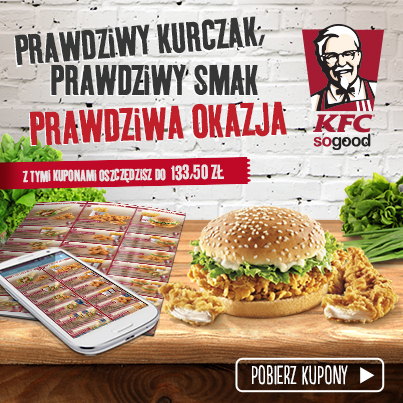 Specjalna oferta znizkowa w KFC