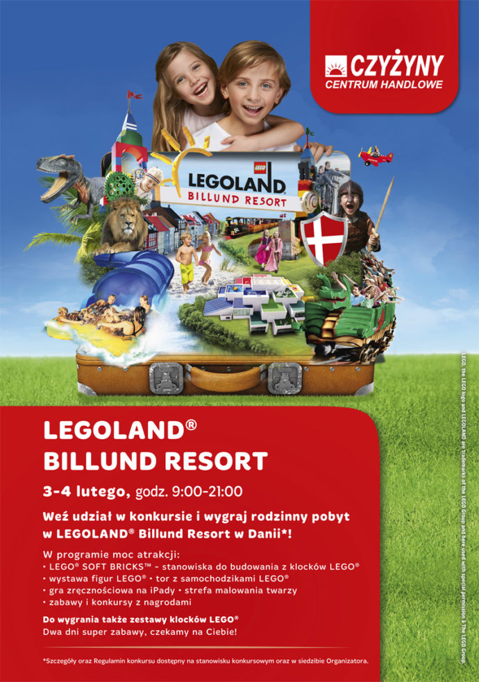 Szalony weekend z LEGOLAND; Billund Resort w C.H Czyżyny