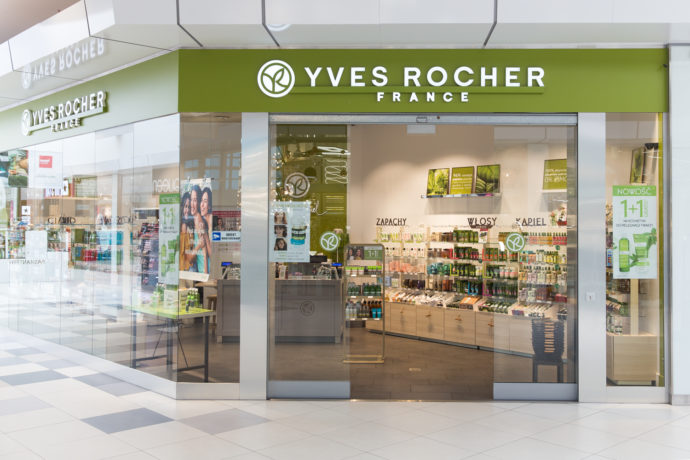 Urodziny sklepu Yves Rocher w CH Czyżyny