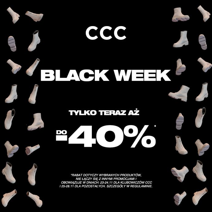 BLACK WEEK W CCC