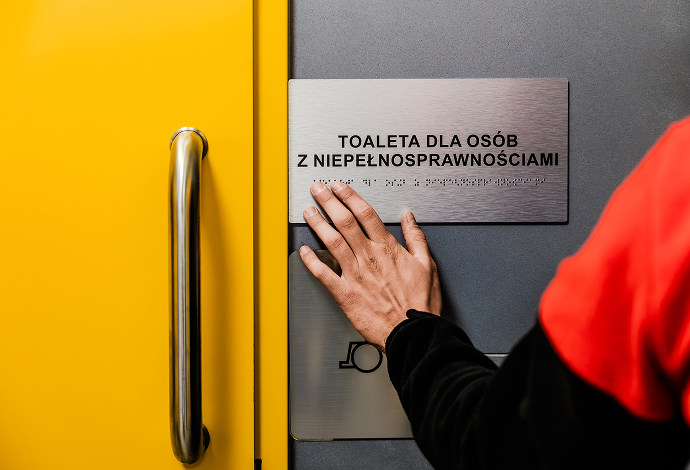 Tabliczki z alfabetem Braille’a